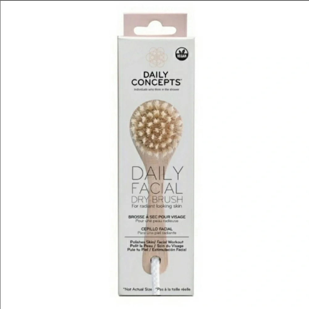 Daily Concepts Daily Facial Dry Brush New in Box